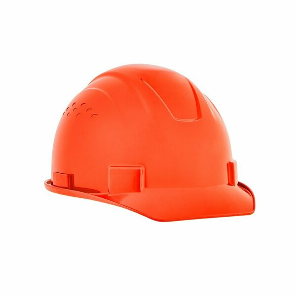 Jackson Safety Hard Hat, Advantage, Non-Vented, Front Brim, Hi-Vis Orange 20205